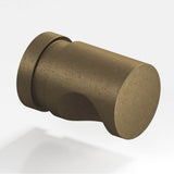 Colonial Bronze - 0.5'' diameter Round, grooved Cabinet Knob hand finished in Distressed Oil Rubbed Bronze - Distressed Oil Rubbed Bronze