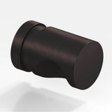 Colonial Bronze - 0.5'' diameter Round, grooved Cabinet Knob hand finished in Matte Dark Statuary Bronze - Matte Dark Statuary Bronze