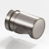 Colonial Bronze - 0.5'' diameter Round, grooved Cabinet Knob hand finished in Pewter - Pewter