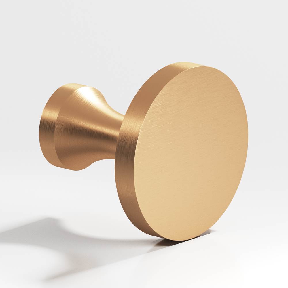 Colonial Bronze - 0.75'' diameter Round Cabinet Knob hand finished in Matte Satin Bronze - Matte Satin Bronze