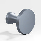 Colonial Bronze - 0.75'' diameter Round Cabinet Knob hand finished in Frost Chrome - Frost Chrome
