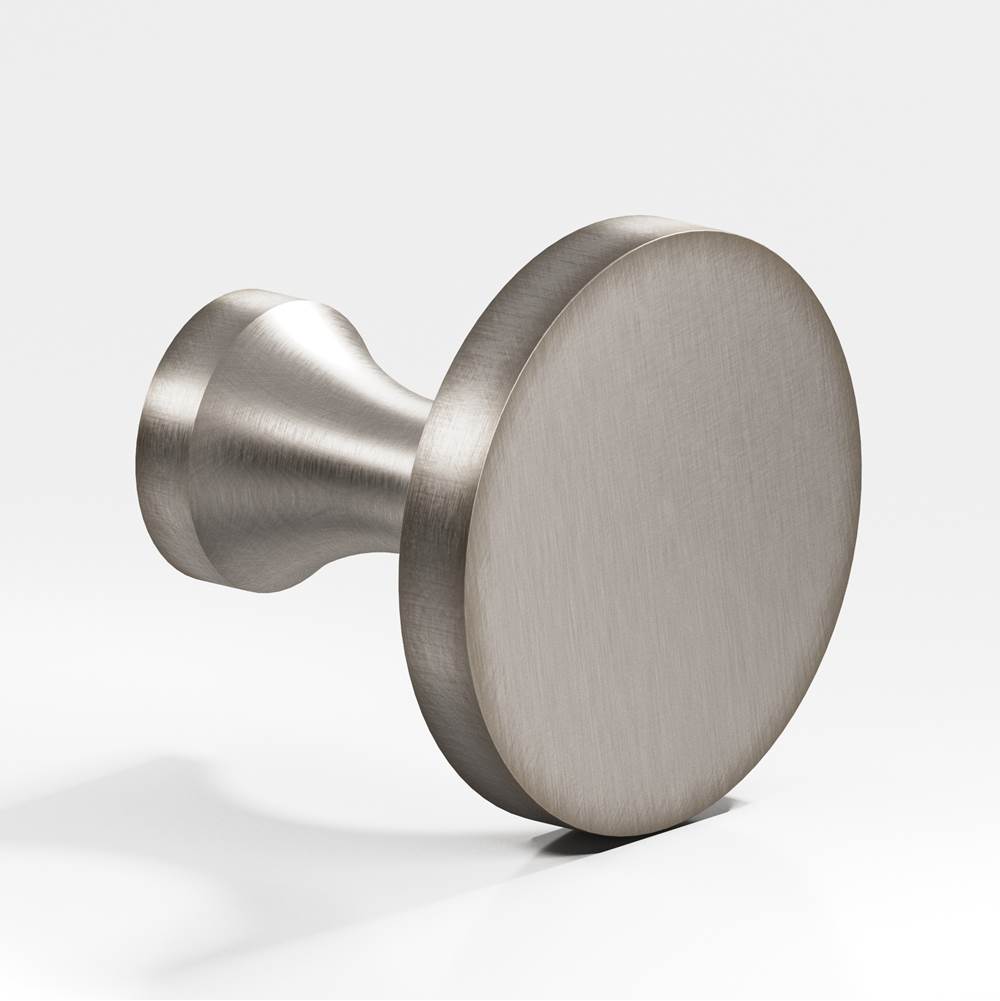 Colonial Bronze - 0.75'' diameter Round Cabinet Knob hand finished in Pewter - Pewter