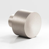 Colonial Bronze - 1.25'' diameter Round Cabinet Knob hand finished in Matte Satin Nickel - Matte Satin Nickel