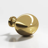 Colonial Bronze - 1.25 x 1'' Oval Cabinet Knob hand finished in Antique Bronze - Antique Bronze