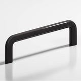 Colonial Bronze - 0.5'' diameter custom length Wire Pull hand finished in Satin Black - Satin Black