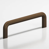 Colonial Bronze - 12'' center-to-center, 12.5'' overall, 0.5'' diameter Wire Cabinet Pull, Appliance Pull, Door Pull, Shower Door Pull hand finished in Matte Oil Rubbed Bronze - Matte Oil Rubbed Bronze