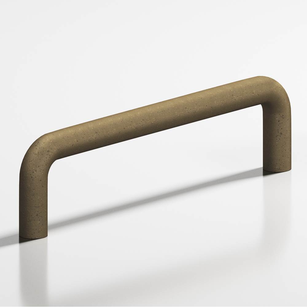 Colonial Bronze - 4'' center-to-center, 4.5'' overall, 0.5'' diameter Wire Cabinet Pull, Appliance Pull, Door Pull, Shower Door Pull hand finished in Distressed Oil Rubbed Bronze - Distressed Oil Rubbed Bronze