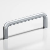 Colonial Bronze - 0.5'' diameter custom length Wire Pull hand finished in Satin Chrome - Satin Chrome