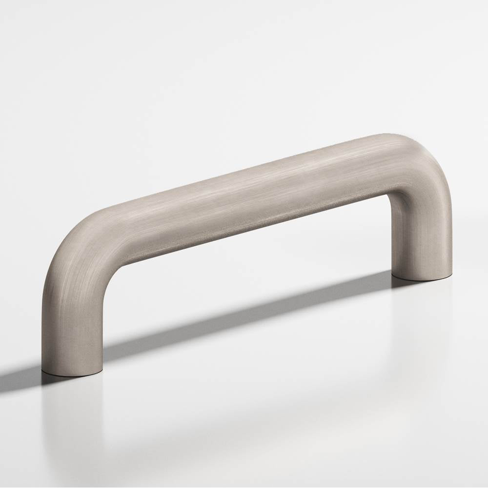 Colonial Bronze - 8'' center-to-center, 8.75'' overall, 0.75'' diameter Wire Cabinet Pull, Appliance Pull, Door Pull, Shower Door Pull hand finished in Matte Satin Nickel - Matte Satin Nickel