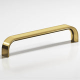 Colonial Bronze - 1'' diameter custom length Half-round wire Pull hand finished in Antique Bronze - Antique Bronze