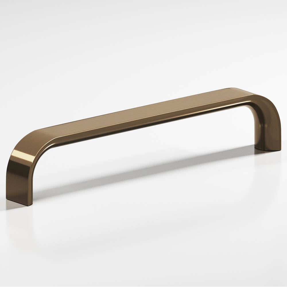Colonial Bronze - 3'' center-to-center, 3.3125'' overall, 0.625'' diameter Half-round wire Cabinet Pull hand finished in Light Statuary Bronze - Light Statuary Bronze