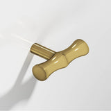 Colonial Bronze - 1.75'' overall, 0.5'' diameter Bamboo, T Cabinet Knob with straight post hand finished in Antique Bronze - Antique Bronze