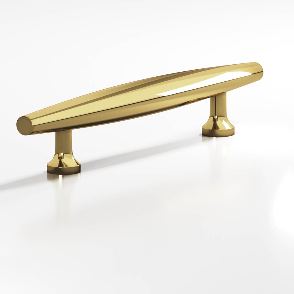 Colonial Bronze - 10'' center-to-center, 18'' overall, 0.75'' max diameter Cigar Appliance Pull, Door Pull with flared posts hand finished in Antique Bronze - Antique Bronze