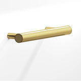 Colonial Bronze - 2.5'' center-to-center, 3.5'' overall, 0.5'' diameter Round Cabinet Pull with tapered posts hand finished in Antique Bronze - Antique Bronze