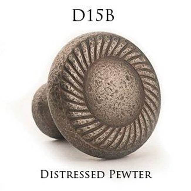 Leather Accented Round Cabinet Knob, Oil Rubbed Bronze x Woven Fudge Leather