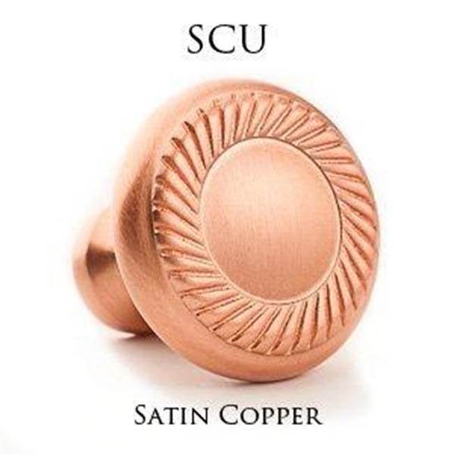 Leather Accented Round Cabinet Knob, Oil Rubbed Bronze x Shagreen Gris Ligero Leather
