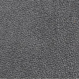 Leather Accented Rectangular, Beveled Cabinet Pull With Flared Posts, Oil Rubbed Bronze x Pinseal Brushed Steel Leather