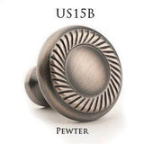Leather Accented Round Appliance Pull, Door Pull, Shower Door Pull, Towel Bar With Straight Posts, Oil Rubbed Bronze x Shagreen White Leather
