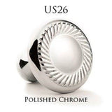 6'' center-to-center, 8'' overall, 0.75'' Hexagonal, beveled Cabinet Pull, Door Pull with flared posts hand finished in Satin Bronze
