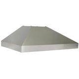 48'' W X 30'' D Chimney Hood - Must Purchase Blower Separately