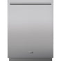 Cove - 60 cm Door Panel, Stainless, Tube Handle, 4'' Toe Kick