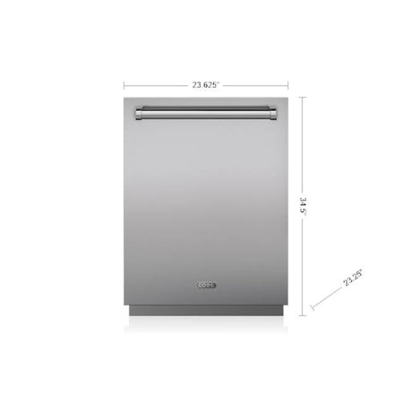 Cove - 24'' Dishwasher with Water Softener - Panel Ready