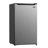 Danby - Compact Refrigerator - Black,Stainless Steel