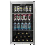 Danby - Beverage Center - Black,Stainless Steel