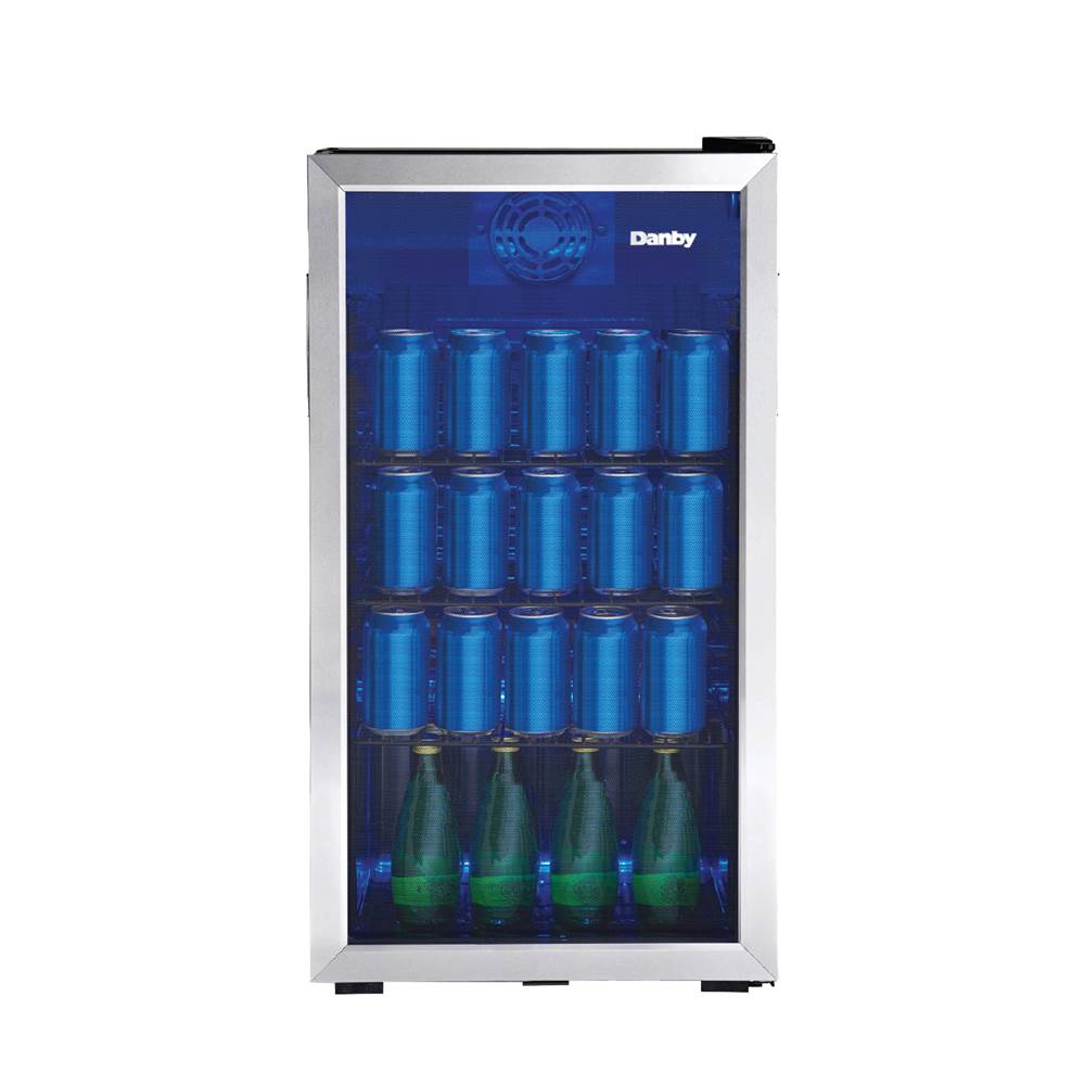 Danby - Beverage Center - Black,Stainless Steel