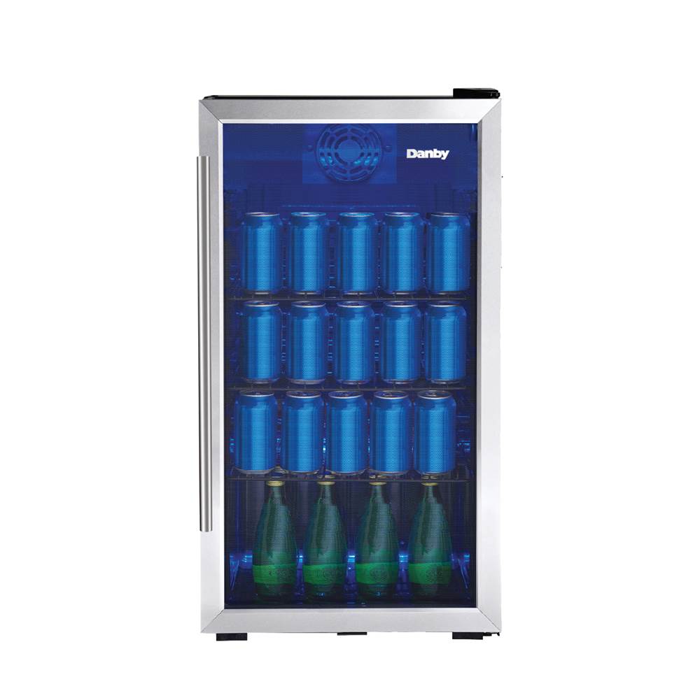Danby - Beverage Center - Black,Stainless Steel