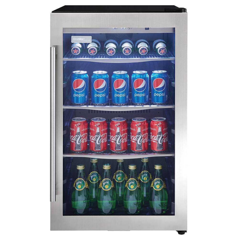 Danby - Beverage Center - Black,Stainless Steel