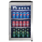 Danby - Beverage Center - Black,Stainless Steel