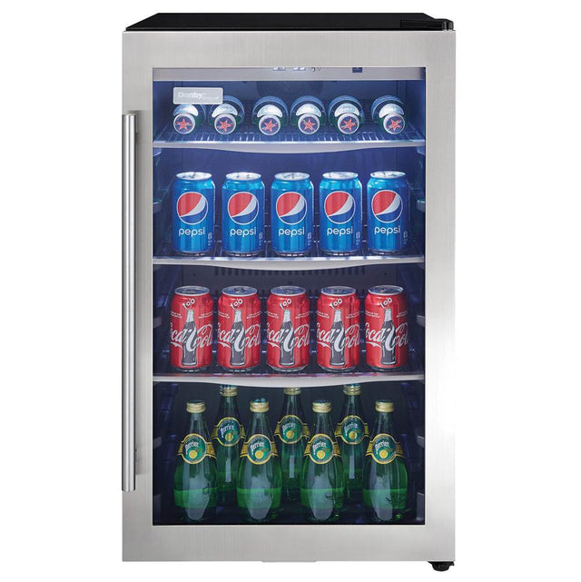 Danby - Beverage Center - Black,Stainless Steel