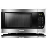 Danby - Countertop Microwave - Black,Stainless Steel