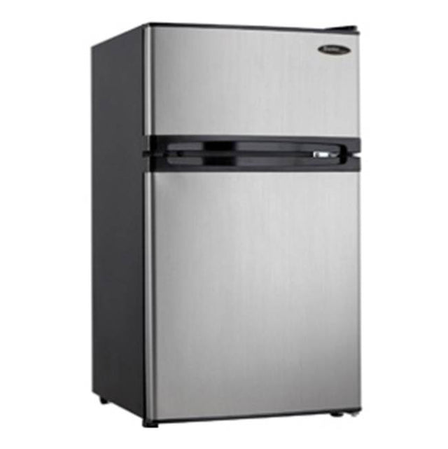Danby - Compact Refrigerator - Black,Stainless Steel