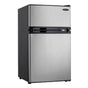 Danby - Compact Refrigerator - Black,Stainless Steel