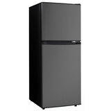 Danby - Compact Refrigerator - Black,Stainless Steel
