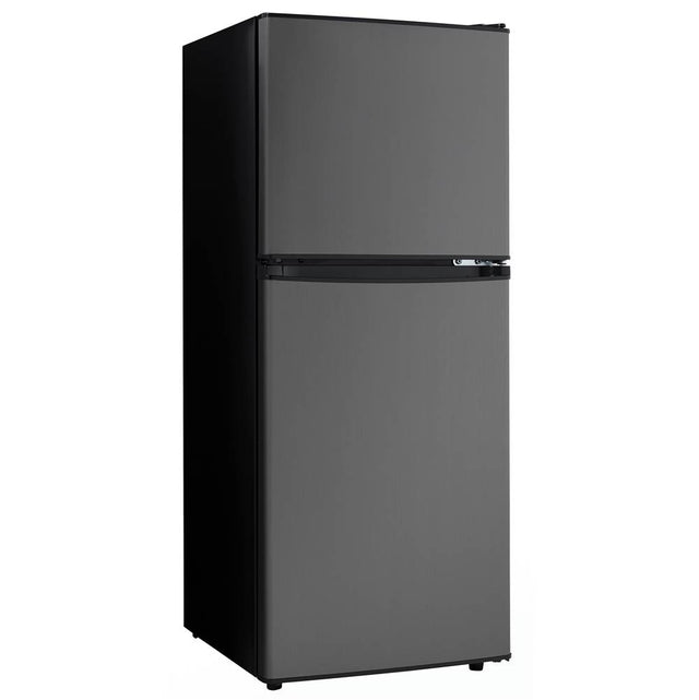 Danby - Compact Refrigerator - Black,Stainless Steel