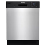 Danby - Built-In Dishwasher - Black,Stainless Steel