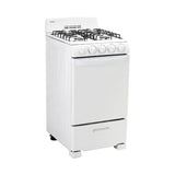 Danby - Gas Coil Range - White