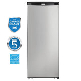 Danby - Upright Freezer - Black,Stainless Steel