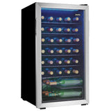 Danby - Wine Cooler - Black,Stainless Steel
