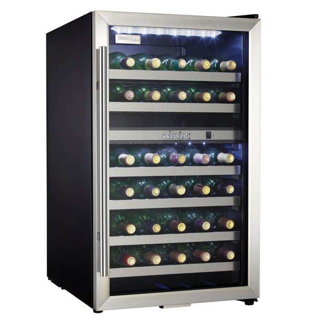 Danby - Wine Cooler - Black,Stainless Steel