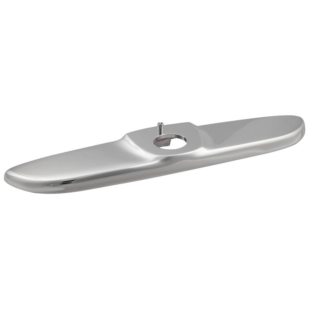 Delta Commercial - Commercial Instit Parts: 8'' Deck Plate and Hold-Down Package (3000T) - Chrome