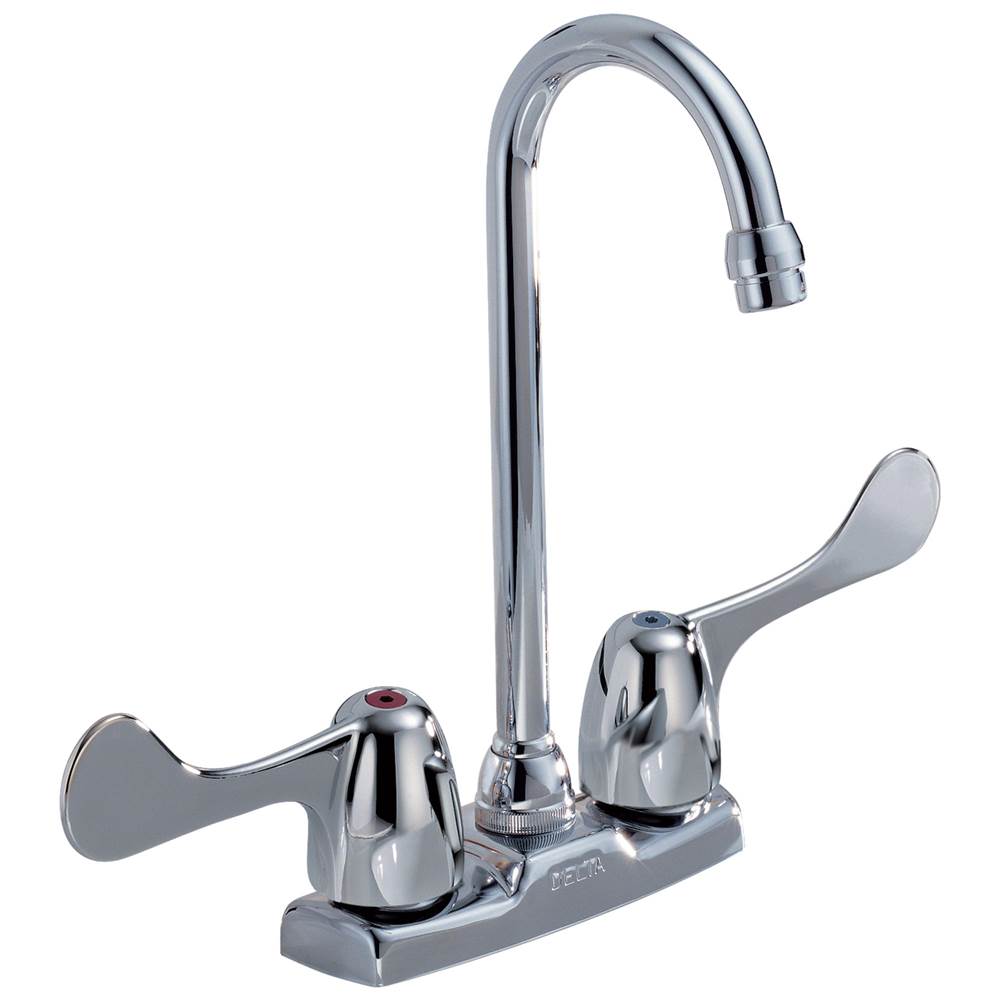 Delta Commercial - Commercial HDF: Two Handle Blade Bar / Prep Faucet - Chrome