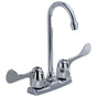 Delta Commercial - Commercial HDF: Two Handle Blade Bar / Prep Faucet - Chrome