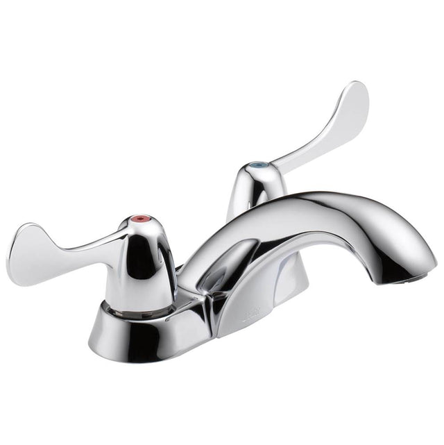 Delta Commercial - Commercial HDF: Two Handle Centerset Commerical Lavatory Faucet - Chrome