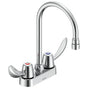 Delta Commercial - Commercial 27C4 / 27C5 / 27C6: Two Handle 4'' Deck Mount Faucet - Chrome