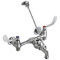 Delta Commercial - Commercial 28C / T9: Wall Mount Service Sink Faucet with Lever Handles - Rough Chrome