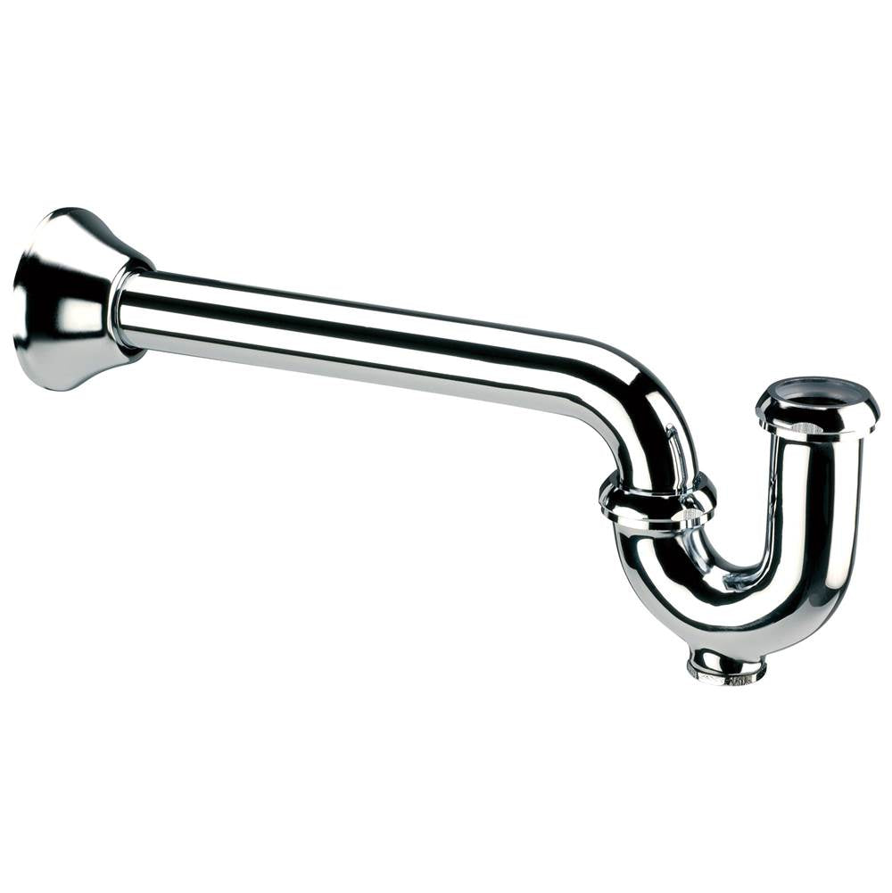 Delta Commercial - Commercial 33T: 1 1/4'' P Trap with Cleanout - Chrome